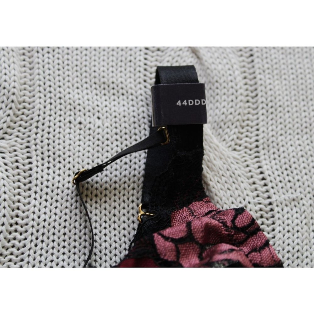 NWOT CACIQUE Lane Bryant Lace Lightly Lined French Balconette Bra, Size 44DDD - Picture 4 of 11